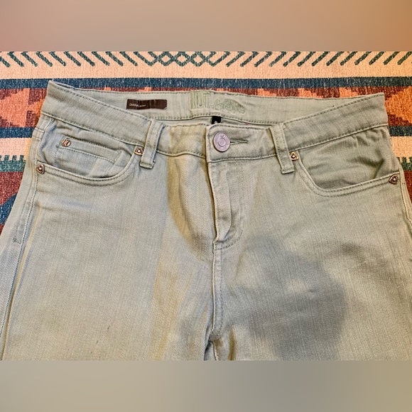 Kut from the Kloth Diana Skinny Jeans Light Green - Picture 3 of 6